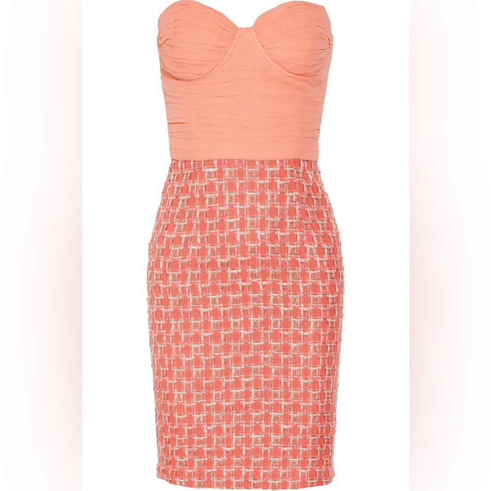 Alice and Olivia Tweed Pink Dress - Picture 2 of 7